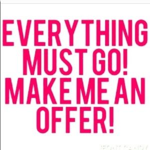 Make me an offer!All reasonable offers considered!